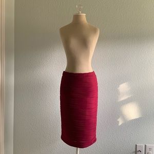 Size S RENEE C. Textured Knit Skirt (NWT)
